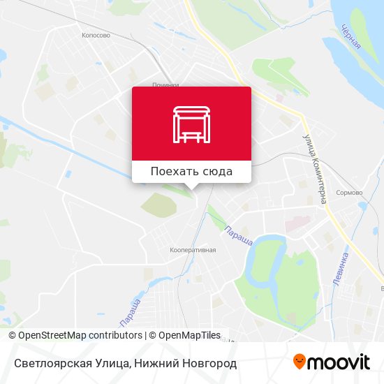 Карта Светлоярская Улица