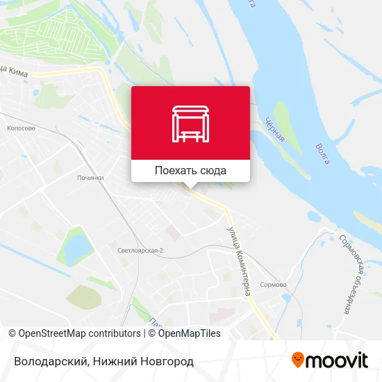 Карта Володарский