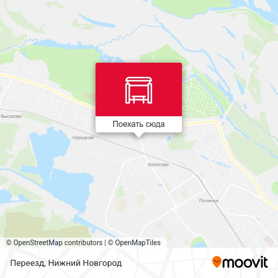 Карта Переезд