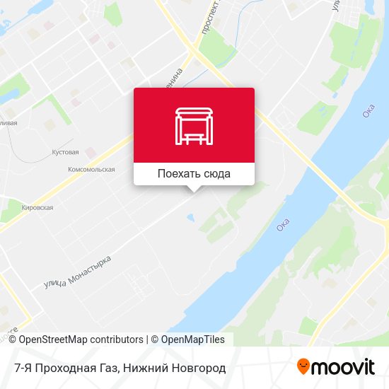 Карта 7-Я Проходная Газ