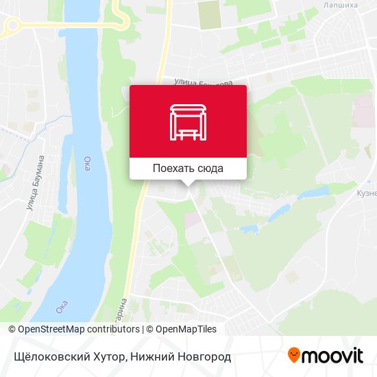 Карта Щёлоковский Хутор