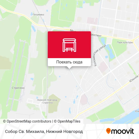 Карта Собор Св. Михаила