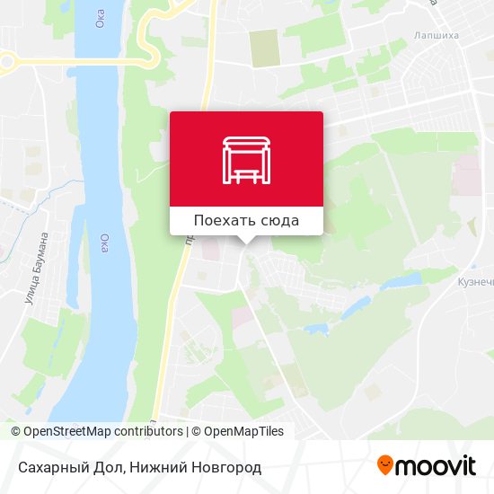Карта Сахарный Дол