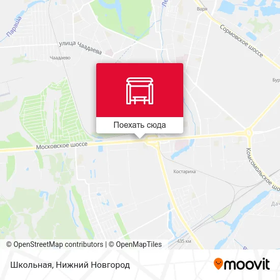 Карта Школьная