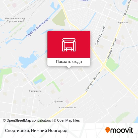 Карта Спортивная
