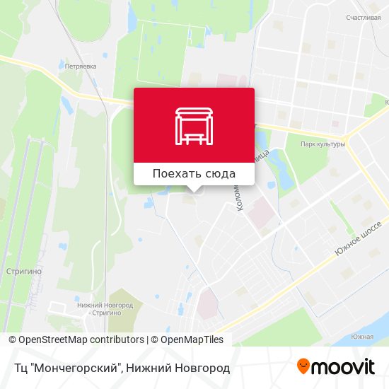 Карта Тц "Мончегорский"