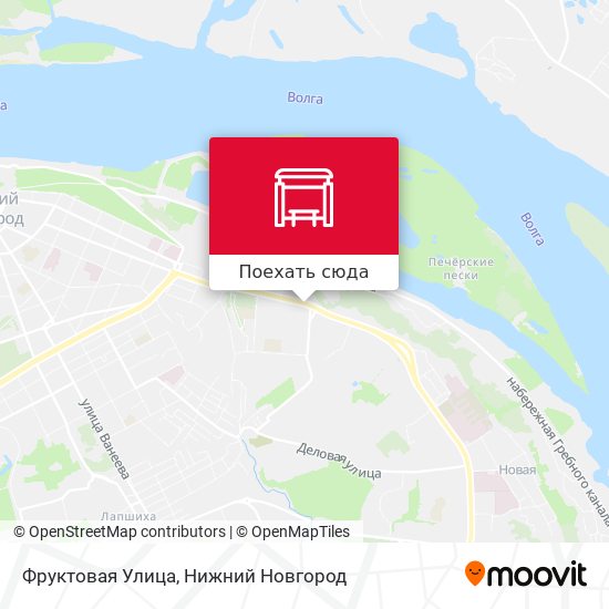 Карта Фруктовая Улица