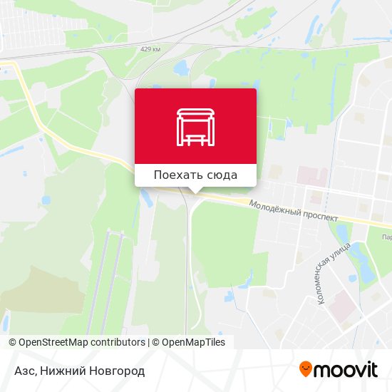 Карта Азс
