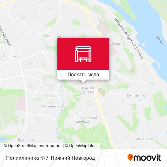 Карта Поликлиника №7