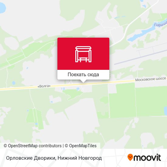 Карта Орловские Дворики