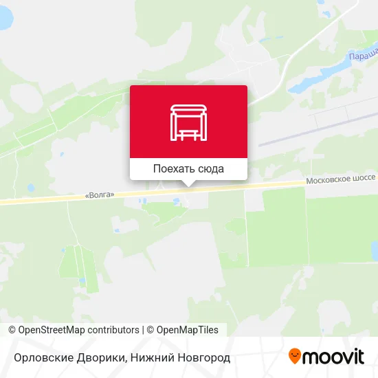 Карта Орловские Дворики