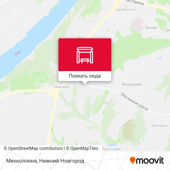 Карта Мехколонна