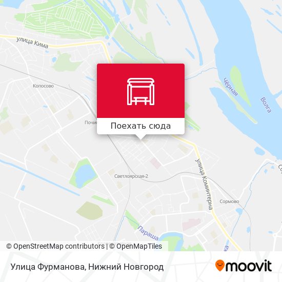 Карта Улица Фурманова