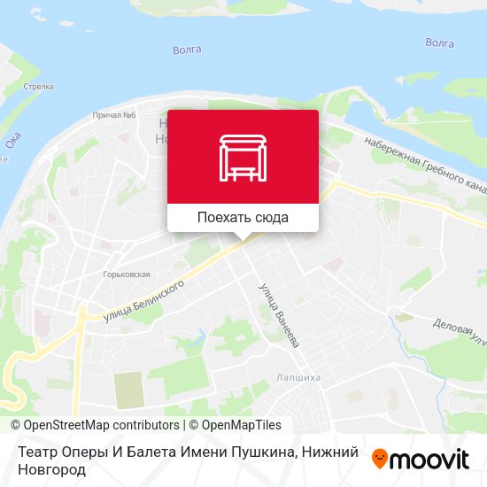 Карта Театр Оперы И Балета Имени Пушкина