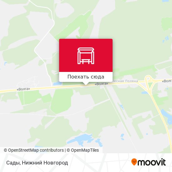 Карта Сады