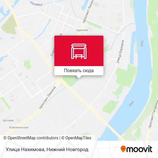 Карта Улица Нахимова