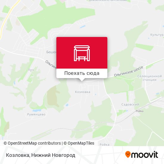 Карта Козловка