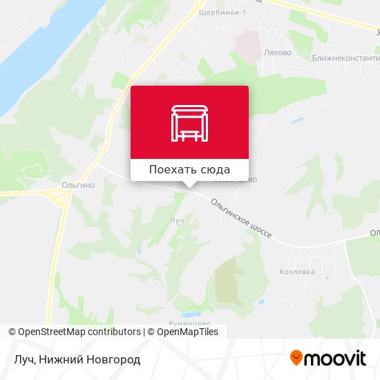 Карта Луч