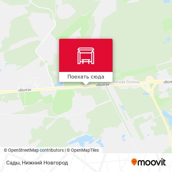 Карта Сады