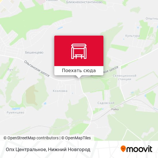 Карта Опх Центральное
