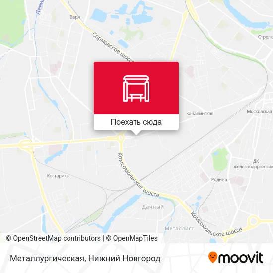 Карта Металлургическая