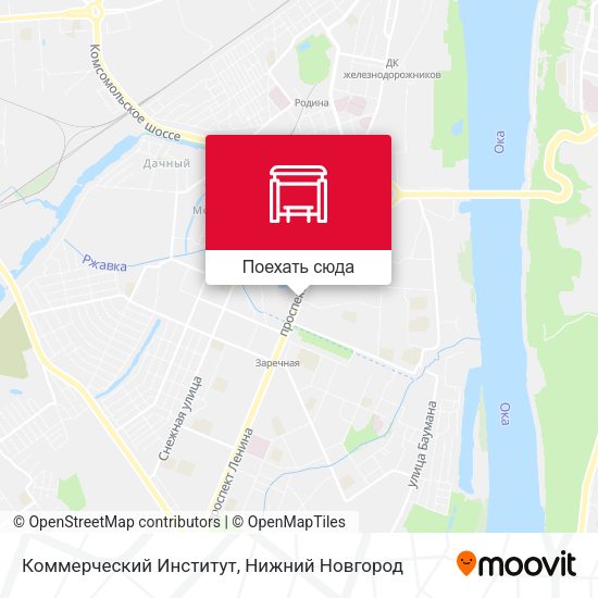 Карта Коммерческий Институт
