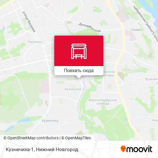 Карта Кузнечиха-1