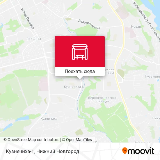 Карта Кузнечиха-1
