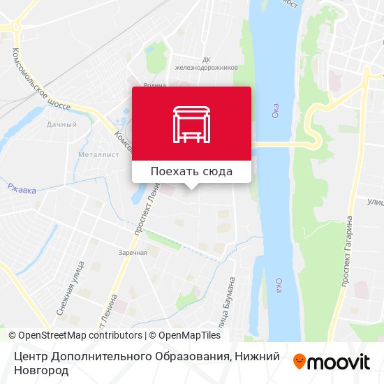 Карта Центр Дополнительного Образования