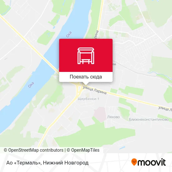 Карта Ао «Термаль»
