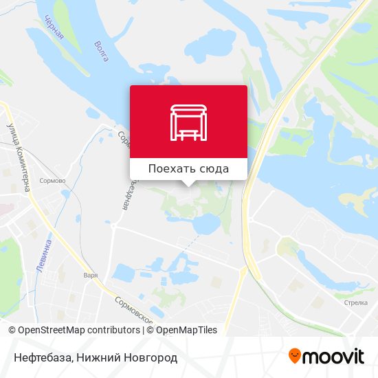 Карта Нефтебаза
