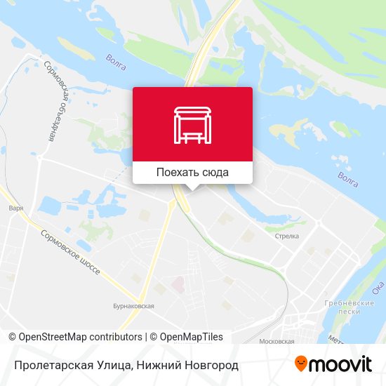Карта Пролетарская Улица