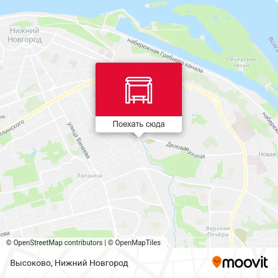 Карта Высоково