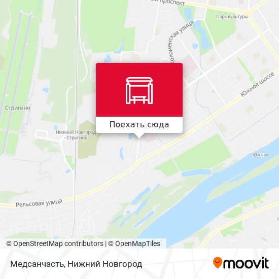 Карта Медсанчасть