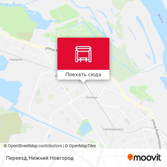 Карта Переезд