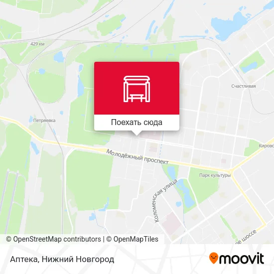 Карта Аптека