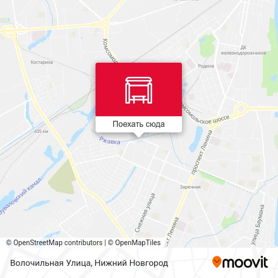 Карта Волочильная Улица