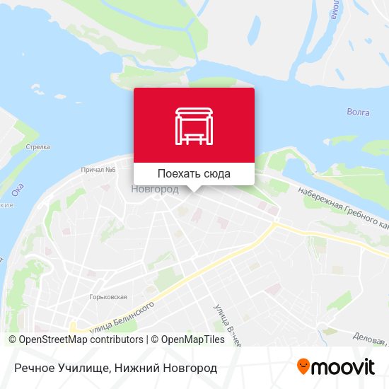 Карта Речное Училище