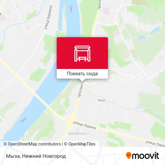 Карта Мыза