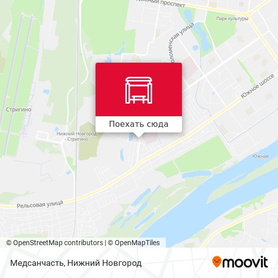 Карта Медсанчасть