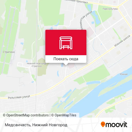 Карта Медсанчасть