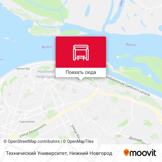 Карта Технический Университет