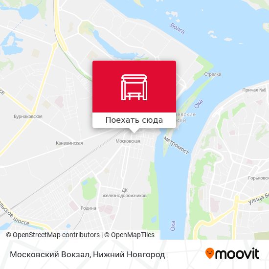 Карта Московский Вокзал