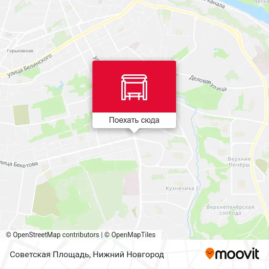 Карта Советская Площадь