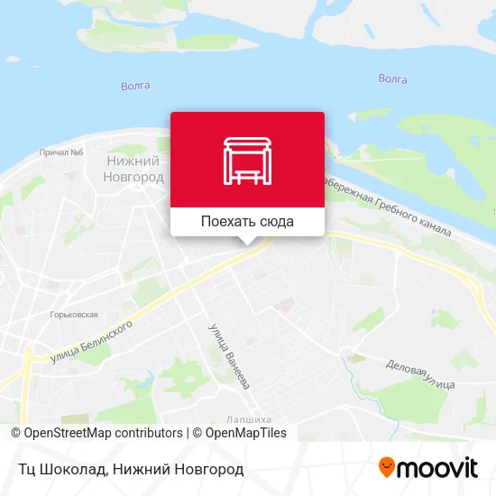 Карта Тц Шоколад