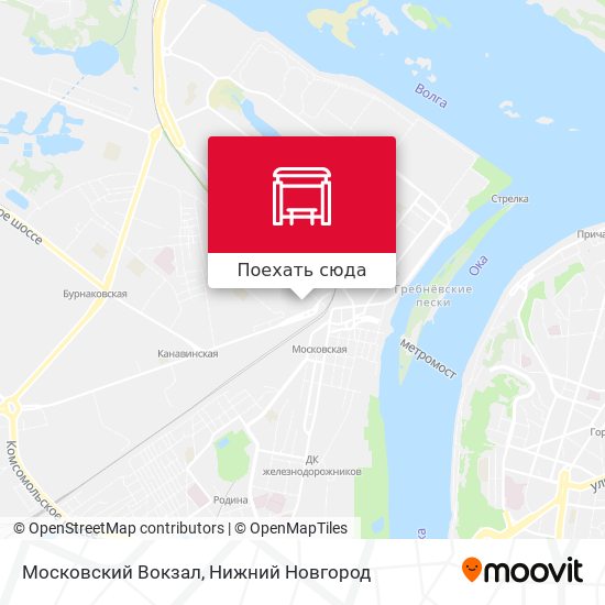 Карта Московский Вокзал
