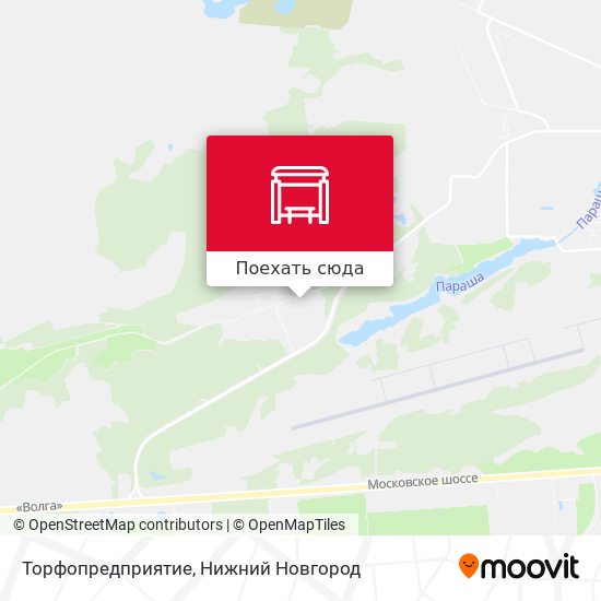 Карта Торфопредприятие