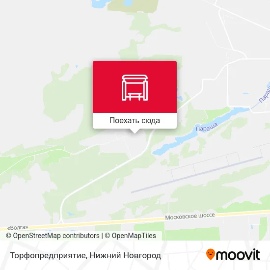 Карта Торфопредприятие