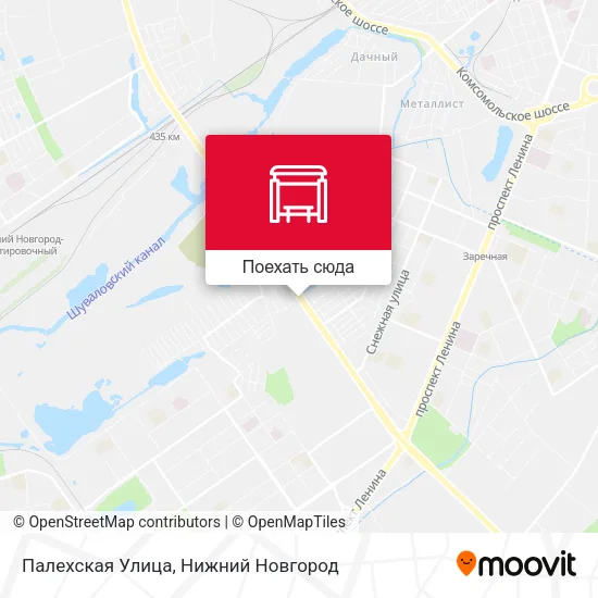 Карта Палехская Улица