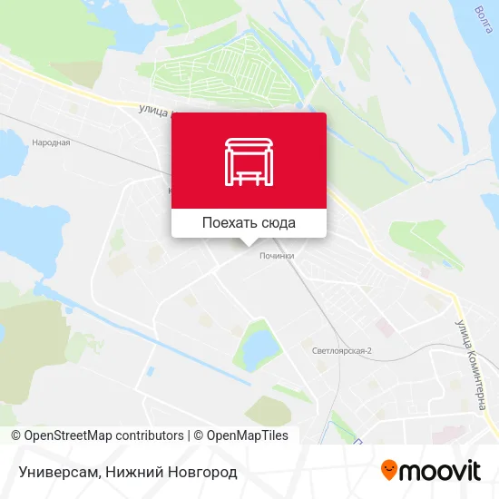 Карта Универсам